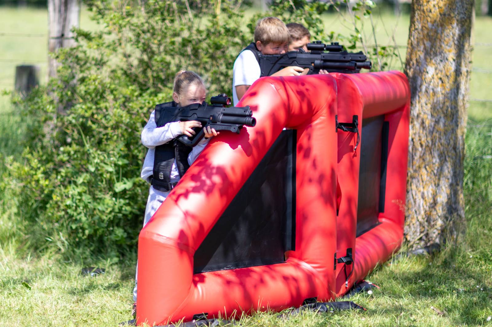 laser game activite enfants le mercredi a le muy dans le var