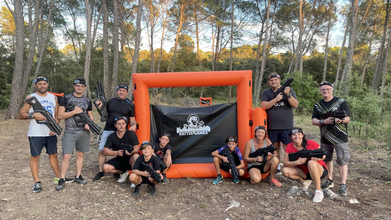 laser game en bord de mer proche saint raphael